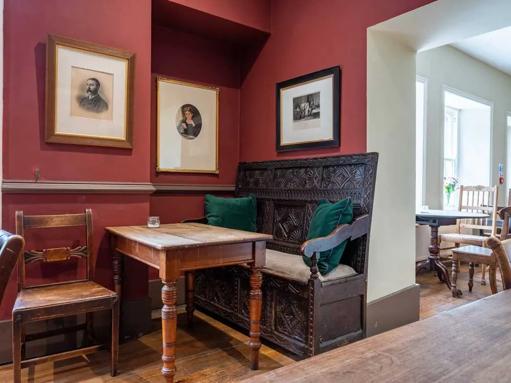 A cosy corner of the pub